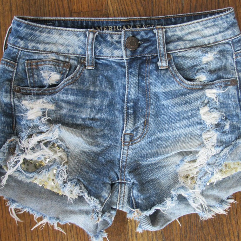 High Wasted American Eagle Shorts